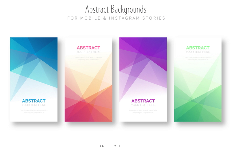 Abstract Background for Mobile App