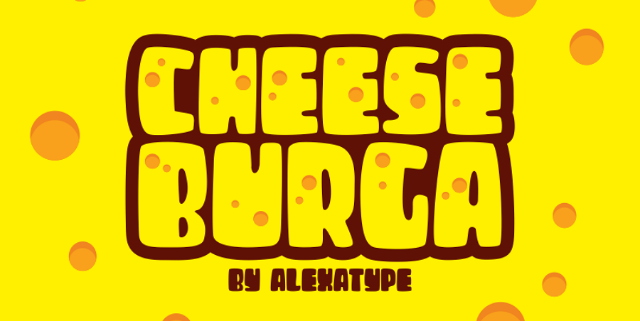 Free Cheese Burga Font