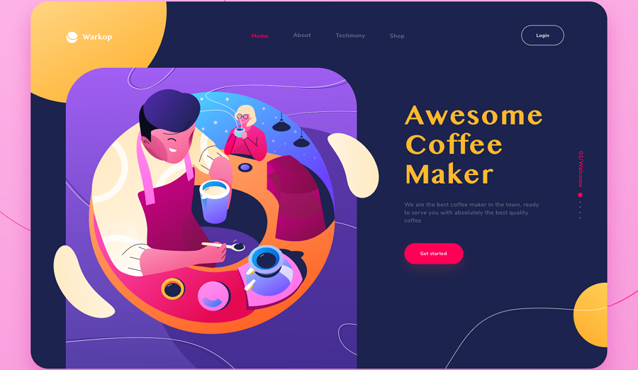 Coffee Maker Website