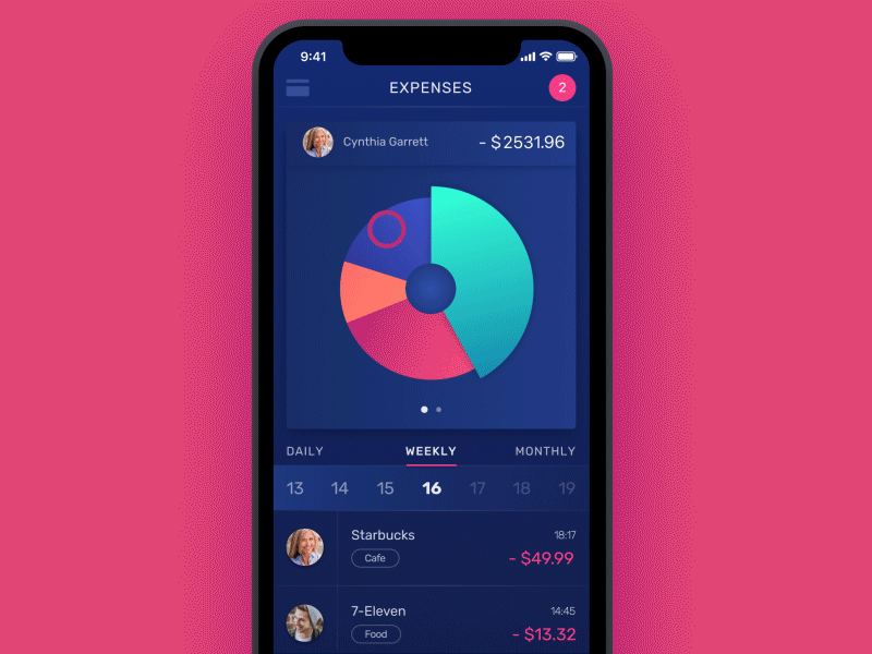 Finance App动画