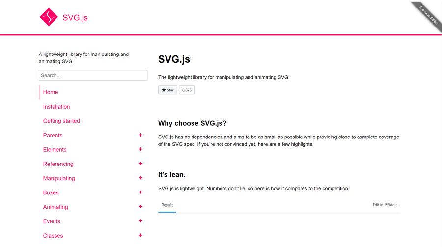 SVG.js