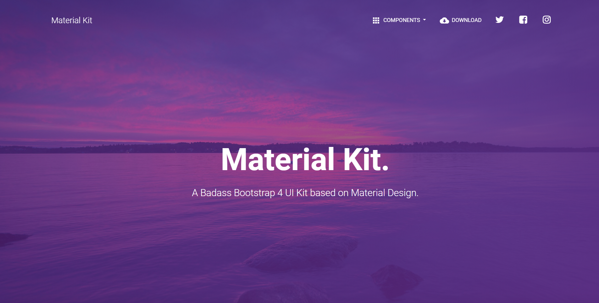  MaterialKit -材料设计模板