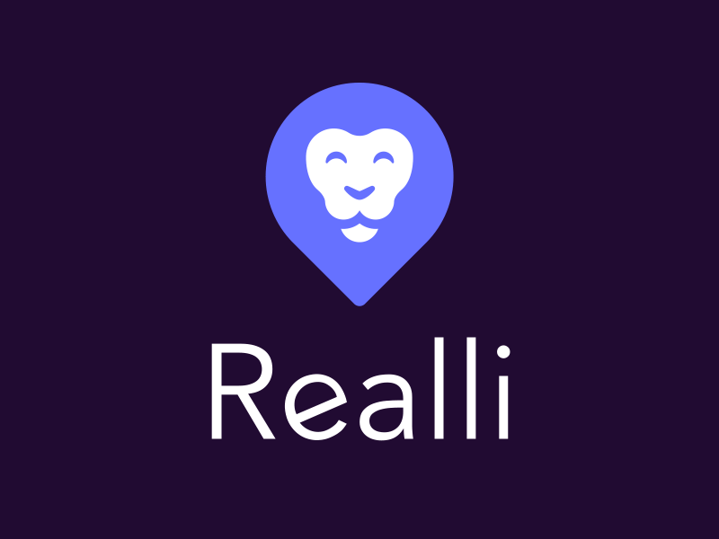 Realli的徽标吉祥物设计