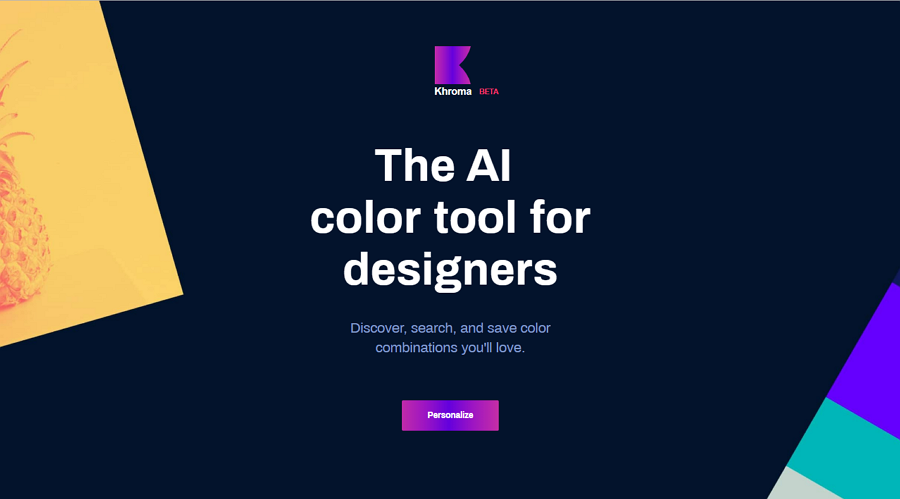 Khroma – AI色彩工具