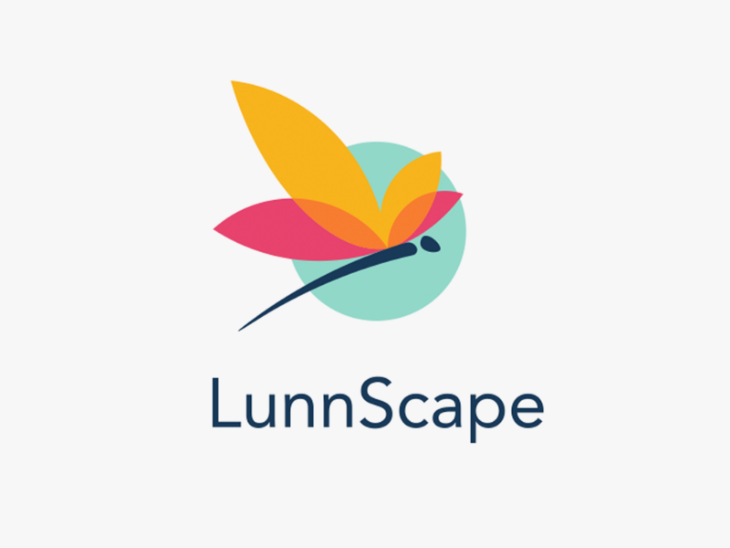 Logo for a landscape company